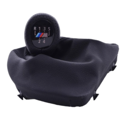 CAR 888 ACCESSORIES Bmw 1 E81/E82/E87/E88 Ručica menjača sa kožom 5 brzina I M Logoom