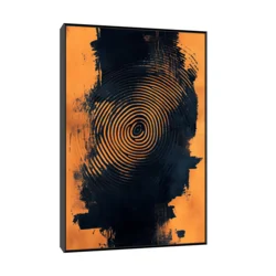 Canvas Slika na platnu Otisak 60x90cm, Sa ramom, Crni