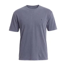 Volcom Majica SOLID STONE golobje modra