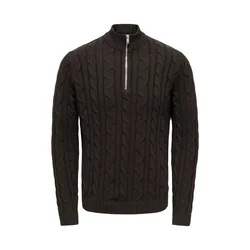 Only & Sons Pulover ONSKIM temno rjava