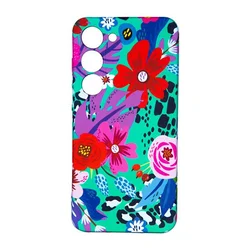 Maska za telefon SVETLECE za Samsung S23 DZ9/9, Crvena