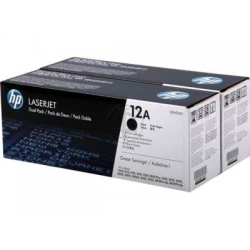 HP 12A 2-pack Black LaserJet Toner