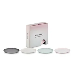 Stranski krožnik COUPE 22 cm, set 4 kosov, kamnita posoda, Le Creuset