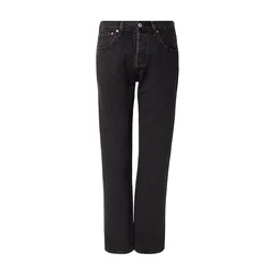 LEVIS  Kavbojke 501 RELAXED črn denim