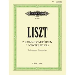LISZT:KONZERT ETUDEN PIANO