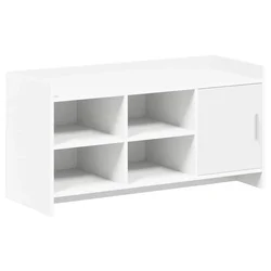 Ormar za cipele Bijela 100 x 39,5 x 51 cm Konstruirano drvo