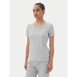 EA7 Emporio Armani Majica pegasto siva