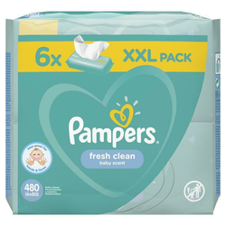 Pampers baby vlazne maramice Fresh 6X80 kom