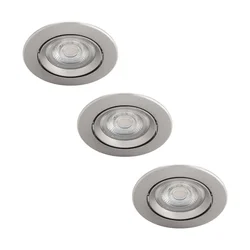Philips - Komplet od 3 LED prigušiva ugradna svetiljka DIVE LED/5W/230V 2700K