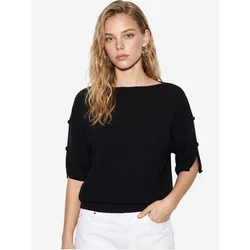 Bianco Lucci Bluza Blusen črna