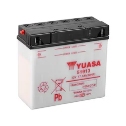 Yuasa Standard Motorcycle Battery 51913