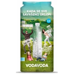 VODA NEGAZIRANA VODAVODA 4X1,5L MULTIPACK
