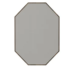 Hanah Home Ogledalo Lost Walnut, 45x70cm, Braon