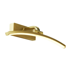 Searchlight 79821-40SB - LED osvetljenje za slike SANTORINI LED/8,2W/230V mesing