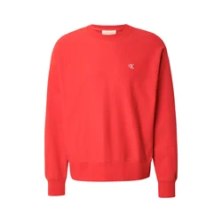 Calvin Klein Jeans Majica PREMIUM TERRY rdeča