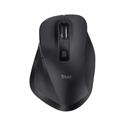 TRUST Fyda ECO Bežični miš, optički, punjivi, 2400dpi, Crni