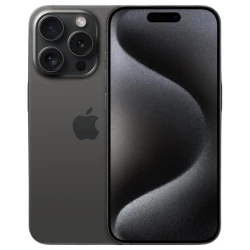 APPLE obnovljen pametni telefon iPhone 15 Pro 8GB/128GB, Black Titanium