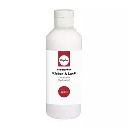 Rayher.	 Decoupage lepilo&lak, svetleč, 250 ml