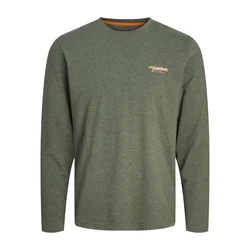 JACK & JONES Majica JJALVIS večbarvno zelena/oranžna/bela
