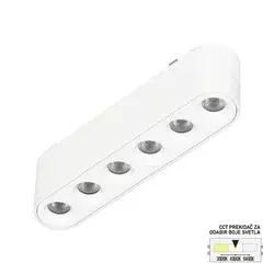 LED magnetna svetiljka CCT ULTRA SLIM FMS2001-6 WH