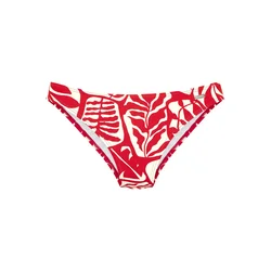 BUFFALO Bikini hlačke  rdeča / bela