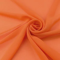 shumee Šifonski material, oranžna barva