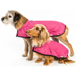 Obleka - jopič Trekky dežni plašč roza 60 cm