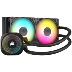 CORSAIR NAUTILUS 240 RS ARGB, 2x 120mm ARGB ventilator, vodno hlajenje za procesor - CW-9060092-WW