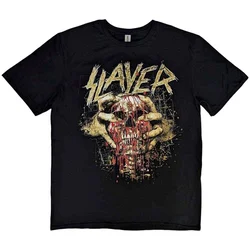 Slayer Majica Skull Clench Unisex Black 2XL