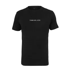 Mister Tee Majica Thank Me Later črna/bela