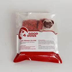 Good4Dogs divjačina - 1 kg (8x125g)