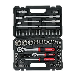 WURTH Red Stripe Set nasadnih ključeva, šestougaonih 1/4, 1/2, 72 kom