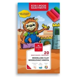 Koh-I-Noor Set plastelina 1315S2001, 200g, 20 komada
