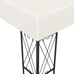 Vidaxl Paviljon 3x6 m krem blago