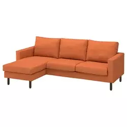 SALTSJÖBADEN Sofa trosed s lenjivcem, Tonerud crveno-smeđa