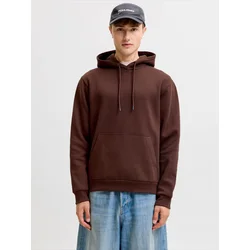 JACK & JONES Majica JJEBRADLEY čokolada