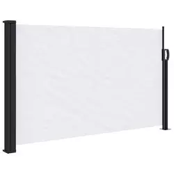 Uvlačiva bočna tenda 120 x 600 cm bijela