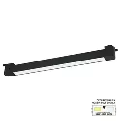 LED šinska svetiljka CCT TL30-30 BK