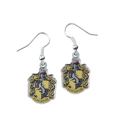 Distrineo Viseči uhani Harry Potter - Hufflepuff/Pihpuff