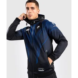 Venum Muški gornji deo trenerke sa kapuljačom UFC Authentic Fight Night 2.0 Midnight Edition, Plavo-crni