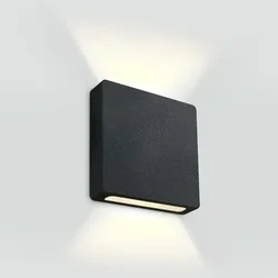 ZIDNA LED SVJETILJKA 2W/110lm/3000K/700mA/IP65/CRNA