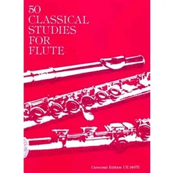 50 CLASSICAL STUDIES FOR FLUTE