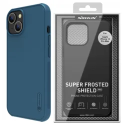NILLKIN Maska za iPhone 14 Plus 6.7 Scrub Pro Magnetic plava