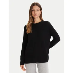 ViCOLO Pulover 22038F Črna Regular Fit