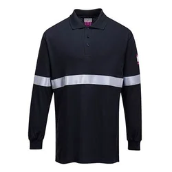PORTWEST Polo majica sa reflektujućom trakom FR03 - vatrootporna antistatik/ plava