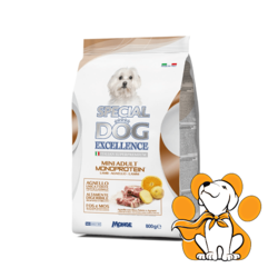 Special Dog Excellence Mini Adult Monoprotein With Lamb 800g, Jagnjetina