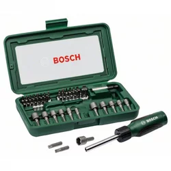 BOSCH garnitura odvijača 46-delni 2607019504