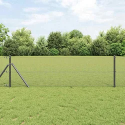Zavarena žičana ograda za fiksaciju 100 x 0,5 m Siva Mreža