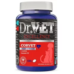 DR.VET Suplement za kardiovaskularni sistem za pse Corvet, 100 tableta