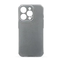 Maska za telefon GLITTER CASE 2 za Iphone 15 Pro, Srebrna